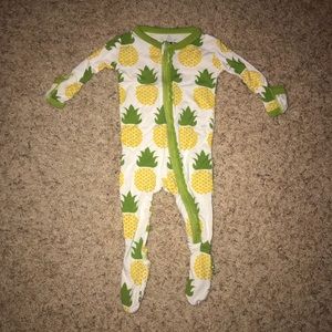 KicKee Pants Pineapple Footed One-Piece 🍍